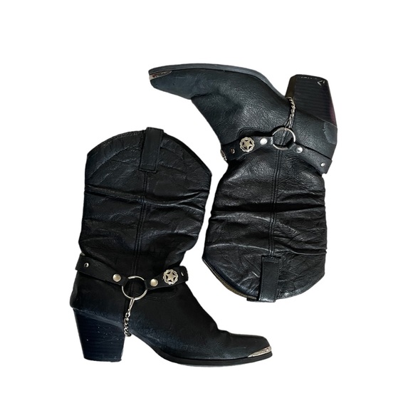 Dingo vintage 80’s biker boots - Picture 7 of 12